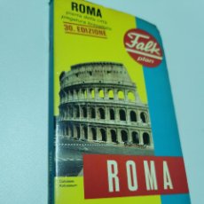 Mapas contemporáneos: ROMA, PIANTA DELLA CITTA, PIEGATURA BREVETTATA: ROMA (FALK PLAN) (ITALIAN EDITION) AÑOS 70. Lote 221442657