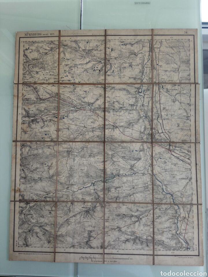 Mapas contempor&aacute;neos: MAPA NURNBERG 1872. - Foto 6
