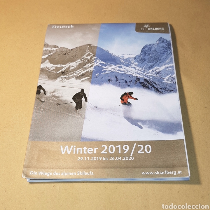 Zeitgen&ouml;ssische Karten: (MT.2) MAPA . SKI ALBERG. ALEMANIA -AUSTRIA