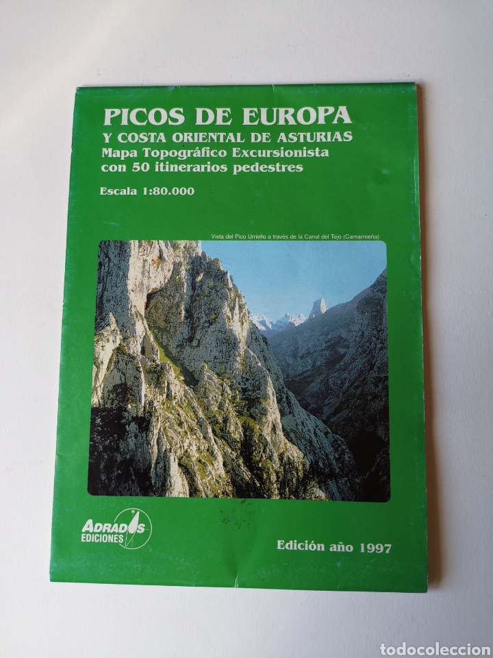 Contemporary maps: Mapa Topogr&aacute;fico Excursionista de los Picos de Europa con 50 Itinerarios Pedestres