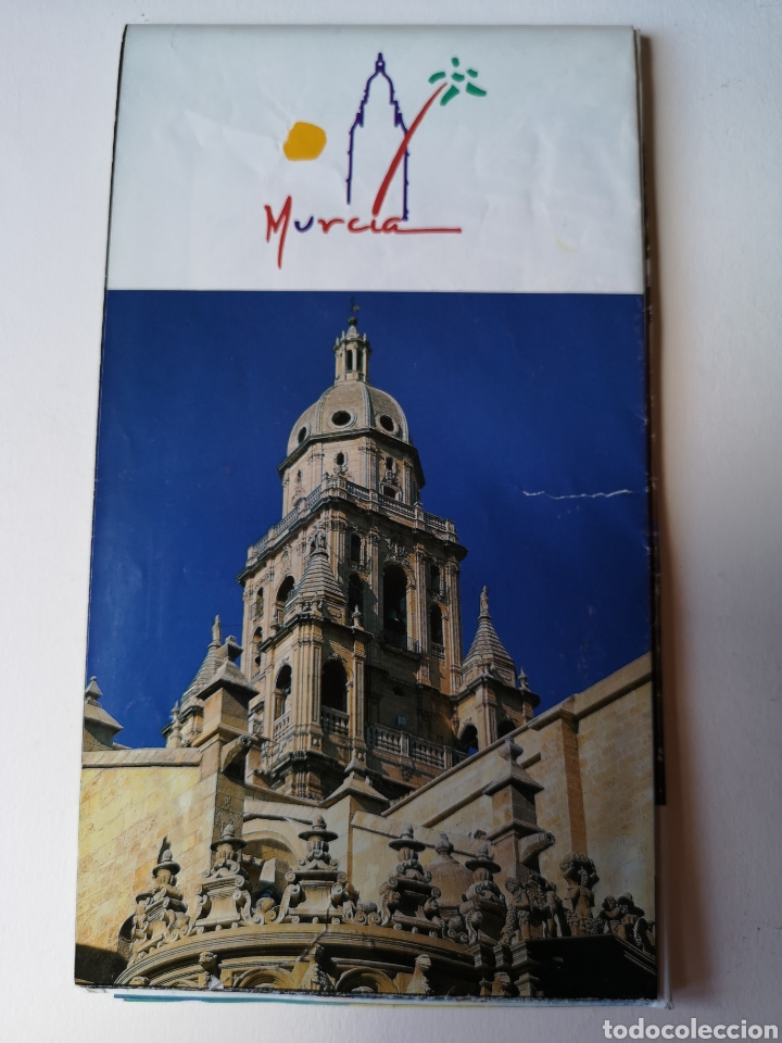 Contemporary maps: Mapa Desplegable de Murcia