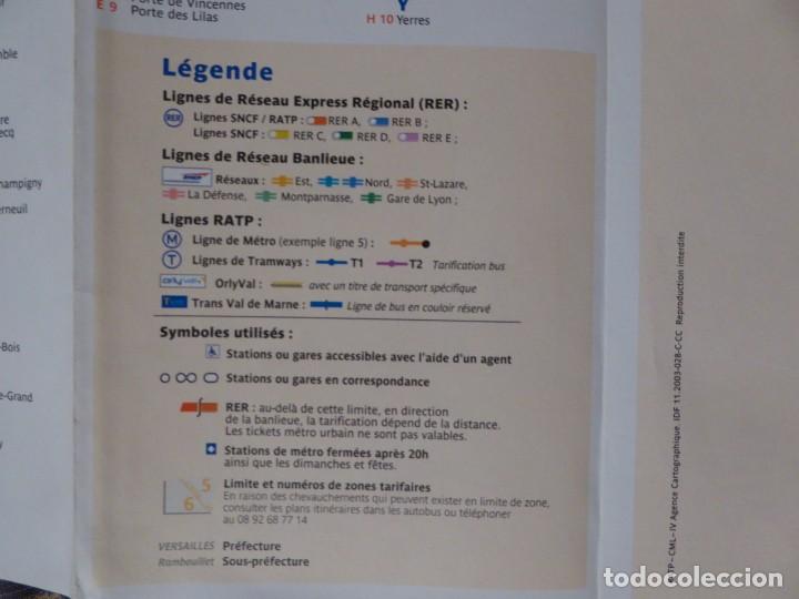 Mapas contempor&aacute;neos: MAPA PARIS Y MAPA DEL METRO (Hauts de Seine Sud) - Foto 3