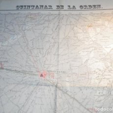 Mapas contemporáneos: MAPA TOPOGRÁFICO DE ESPAÑ - PLANO - QUINTANAR DE LA ORDEN - TOLEDO - HOJA 688 -