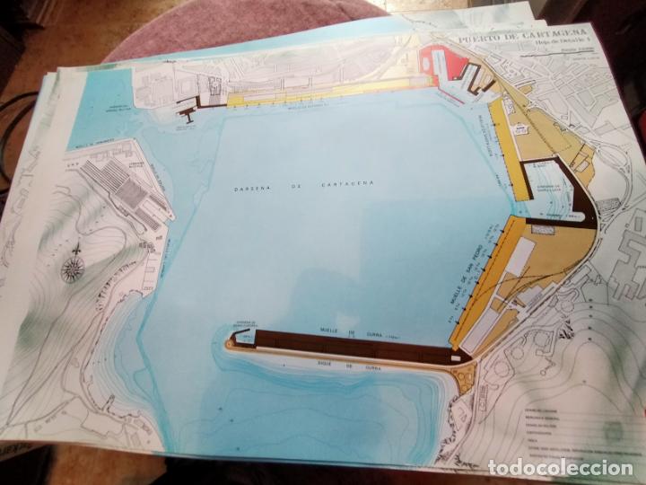 Mapas contempor&aacute;neos: mapa puerto cartagena - Foto 1