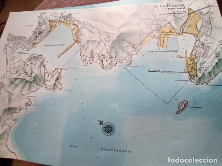 Mapas contempor&aacute;neos: mapa puerto cartagena - Foto 1