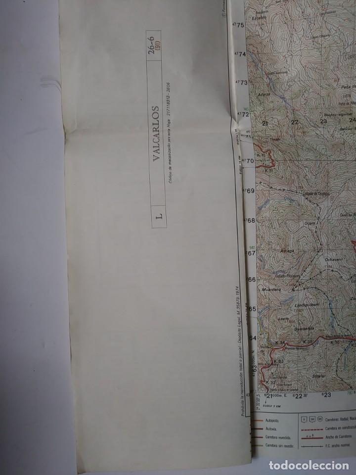 Mapas contempor&aacute;neos: VALCARLOS, PLANO MILITAR - Foto 2