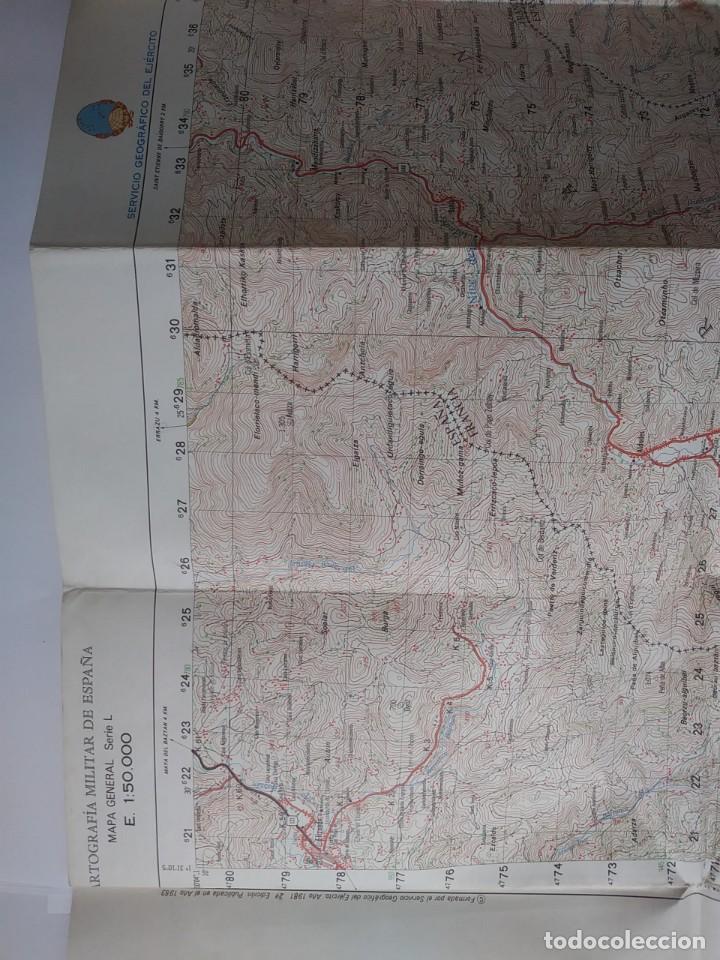 Mapas contempor&aacute;neos: VALCARLOS, PLANO MILITAR - Foto 3