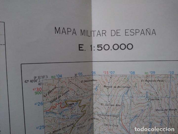Mapas contempor&aacute;neos: BIESCAS PLANO MILITAR - Foto 2