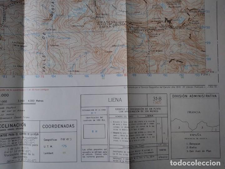 Mapas contempor&aacute;neos: LIENA PLANO SERCICIO GEOGRAFICO DEL EJERCITO - Foto 2