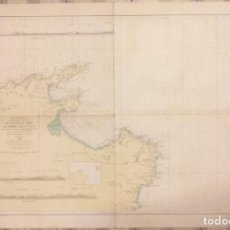 Mapas contemporáneos: CARTA NAUTICA DEL MAR MEDITERANEOISLAS BALLEARES MALLORCA 1966. Lote 224065015