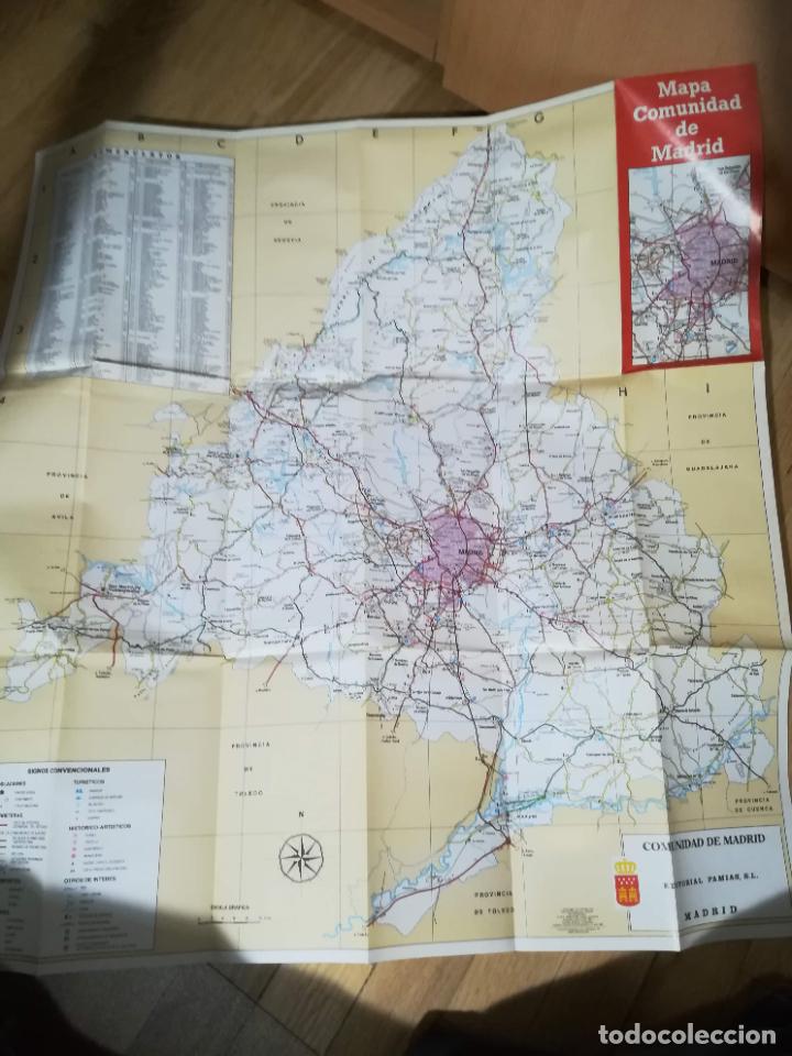 Mapas contempor&aacute;neos: Mapa Comunidad de Madrid 1991 - Foto 2