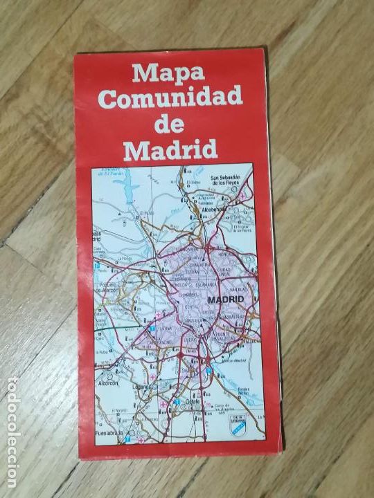 Mapas contempor&aacute;neos: Mapa Comunidad de Madrid 1991 - Foto 1