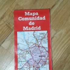 Mapas contemporáneos: MAPA COMUNIDAD DE MADRID 1991