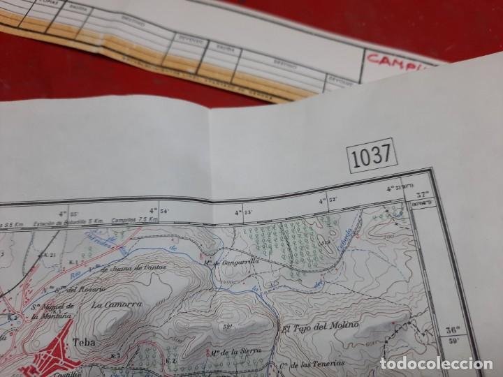 Mapas contempor&aacute;neos: Mapa militar Teba. - Foto 9