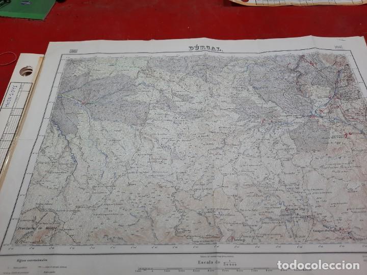 Mapas contempor&aacute;neos: Mapa militar D&uacute;rcal. - Foto 1