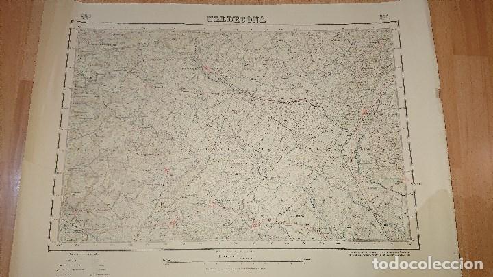 Mapas contempor&acirc;neos: ANTIGUO MAPA - ULLDECONA - 1&ordm; EDICION 1928 , 69 X 50 CM , ESCALA 1/50000 , NUMERA , LEER DESCRIPCION