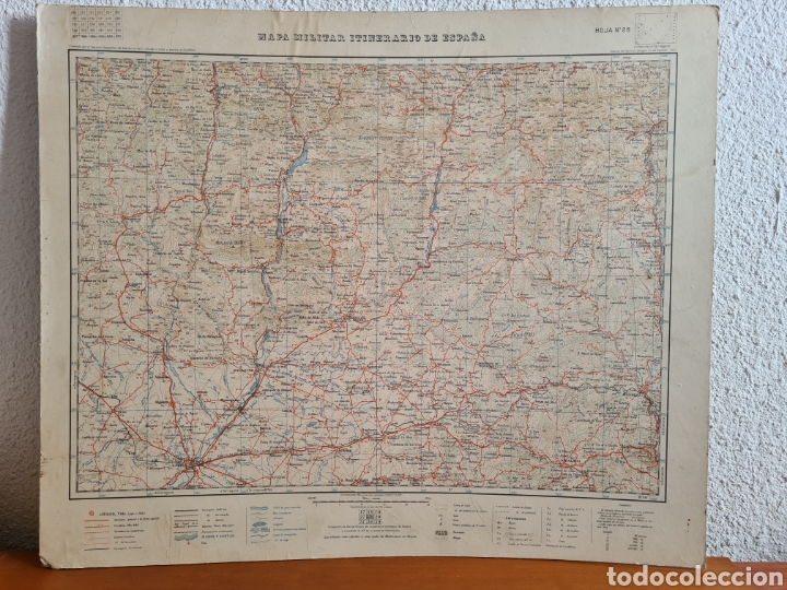 Mapas contempor&acirc;neos: Mapa Militar Itinerario de Espa&ntilde;a Hoja 28 - A&ntilde;o 1957 - L&eacute;rida Artesa de Segre Manresa Paguera Oliana