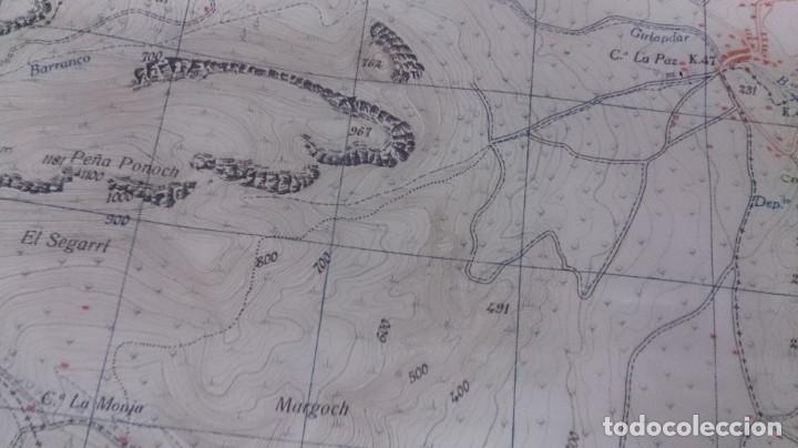 Mapas contempor&aacute;neos: Mapa de altea 70x50 ctms - Foto 5