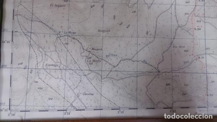 Mapas contempor&aacute;neos: Mapa de altea 70x50 ctms - Foto 7