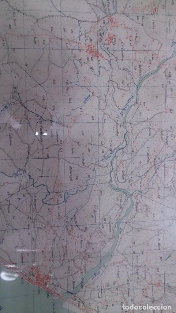 Mapas contempor&aacute;neos: Mapa de altea 70x50 ctms - Foto 8