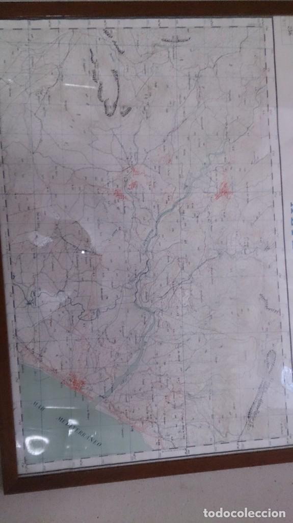 Mapas contempor&aacute;neos: Mapa de altea 70x50 ctms - Foto 9