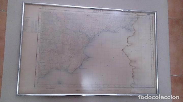 Mapas contempor&acirc;neos: BONITO MAPA DE ALTEA 70x50 ctms