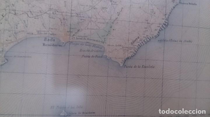 Mapas contempor&aacute;neos: BONITO MAPA DE ALTEA 70x50 ctms - Foto 11