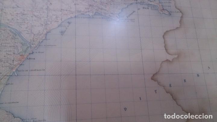 Mapas contempor&aacute;neos: BONITO MAPA DE ALTEA 70x50 ctms - Foto 12