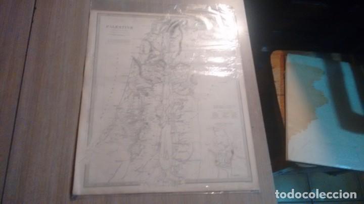 Mapas contempor&acirc;neos: MAPA DE PALESTINE - DECADA DEL 40 -