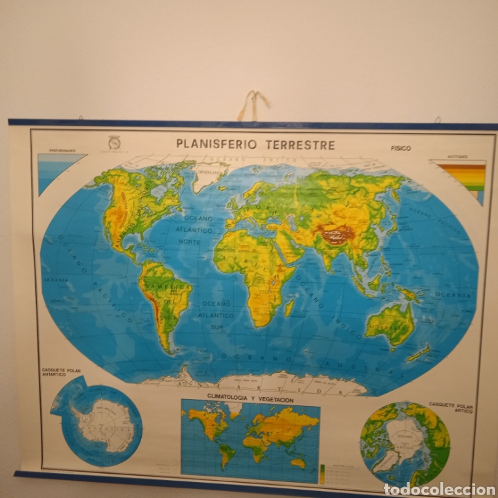 Mapas contempor&aacute;neos: MAPA MUNDI PLANIFERIO - Foto 1
