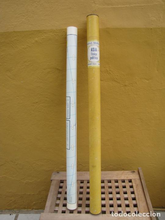 Mapas contempor&acirc;neos: Mapa Mural Asia F&iacute;sica y Pol&iacute;tica. Vicens Vives 88 x 127