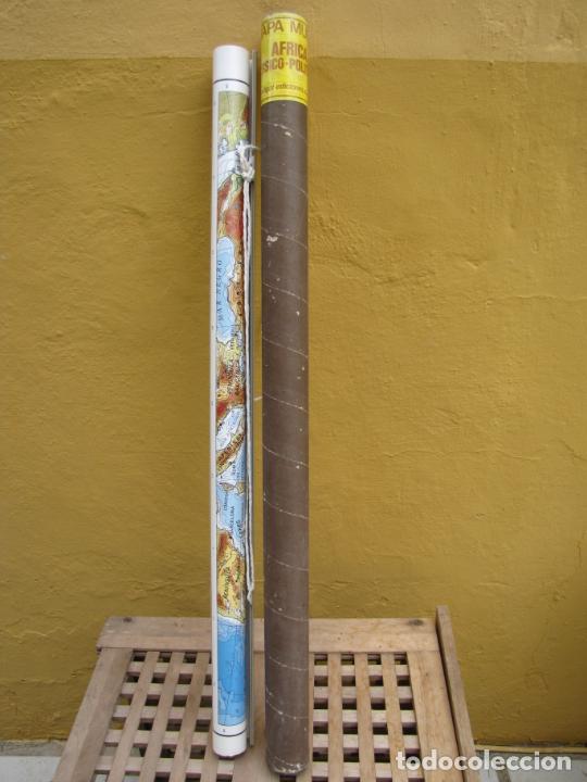 Mapas contempor&acirc;neos: Mapa Mural Africa F&iacute;sica y Pol&iacute;tica. Edigol Ediciones 90 x 120