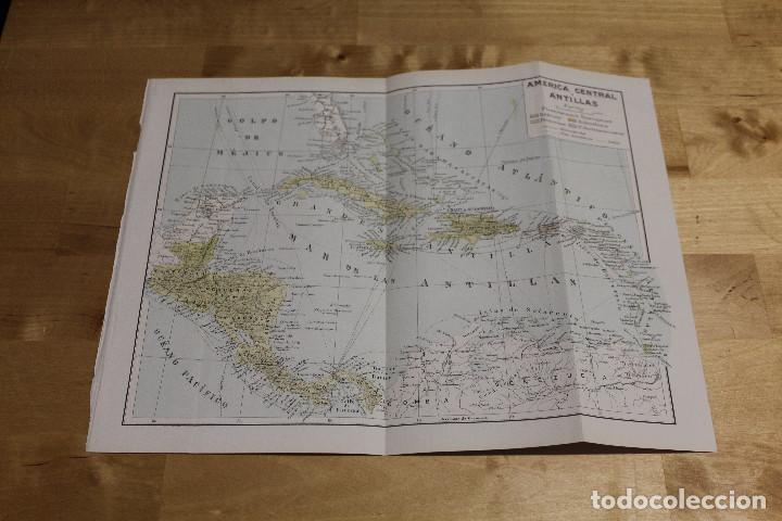 Zeitgen&ouml;ssische Karten: MAPA de AMERICA CENTRAL Y ANTILLAS