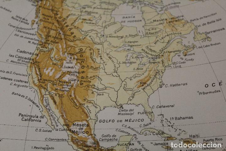 Mapas contempor&aacute;neos: MAPA de AMERICA MAPA FISICO - Foto 3