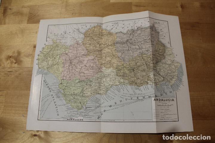 Zeitgen&ouml;ssische Karten: MAPA DE ANDALUCIA