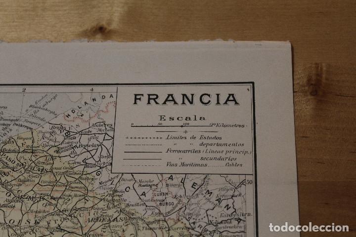 Mapas contempor&aacute;neos: MAPA FRANCIA - Foto 2