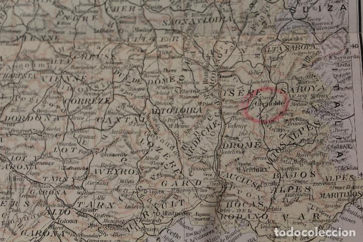 Mapas contempor&aacute;neos: MAPA FRANCIA - Foto 3
