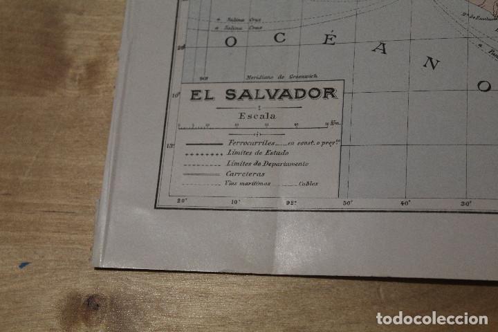 Mapas contempor&aacute;neos: MAPA EL SALVADOR - Foto 2