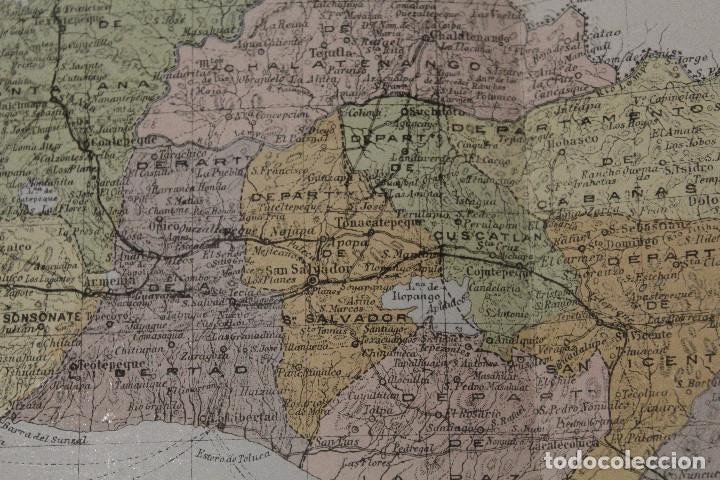 Mapas contempor&aacute;neos: MAPA EL SALVADOR - Foto 3