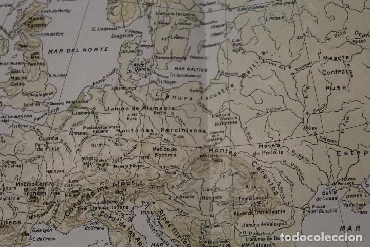 Mapas contempor&aacute;neos: MAPA FISICO de EUROPA - Foto 3
