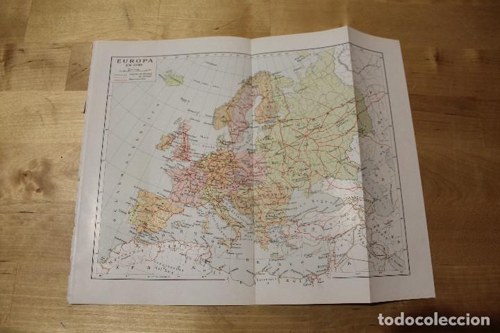 Zeitgen&ouml;ssische Karten: MAPA DE EUROPA en 1949