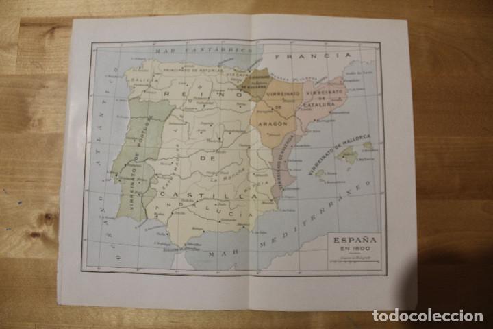 Zeitgen&ouml;ssische Karten: MAPA DE ESPA&Ntilde;A en 1600