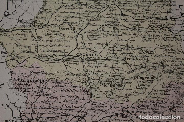 Mapas contempor&aacute;neos: MAPA DE EXTREMADURA - Foto 3