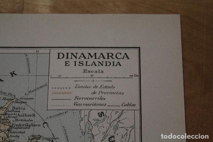 Mapas contempor&aacute;neos: MAPA DINAMARCA E ISLANDIA - Foto 2