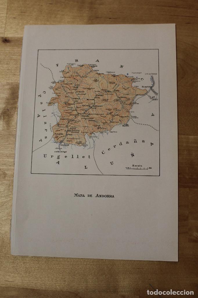 Zeitgen&ouml;ssische Karten: MAPA DE ANDORRA