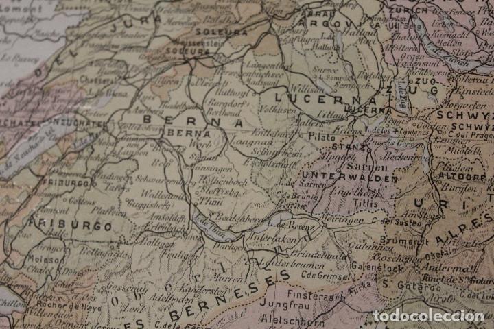 Mapas contempor&aacute;neos: MAPA DE SUIZA - Foto 3