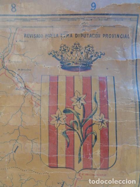Mapas contempor&aacute;neos: MAPA PROVINCIAL DE L&Eacute;RIDA. Pp S. XX. - Foto 3