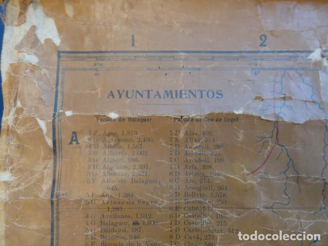 Mapas contempor&aacute;neos: MAPA PROVINCIAL DE L&Eacute;RIDA. Pp S. XX. - Foto 4