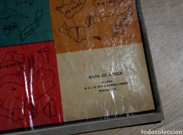 Zeitgen&ouml;ssische Karten: Mapa &Aacute;frica recortable Seix y Barral