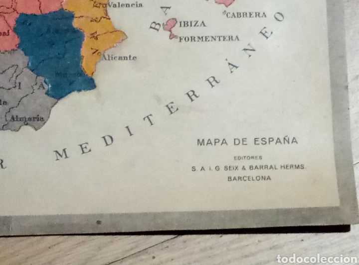 Mapas contempor&aacute;neos: Mapa Espa&ntilde;a recortable Seix y Barral - Foto 2